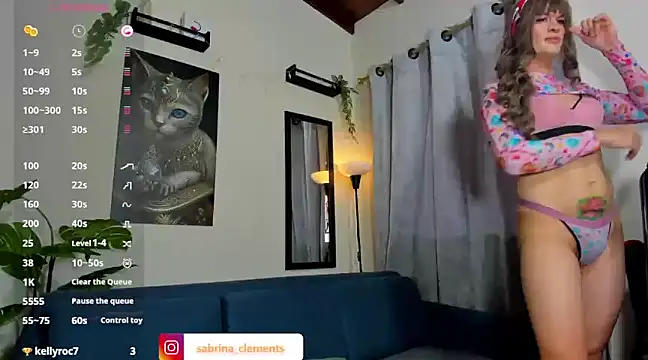 sabrina clementss online show from 02/02/25, 09:56