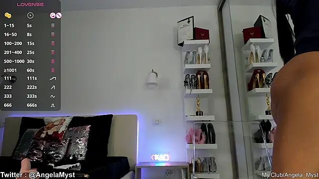 Angela Myst online show from 01/07/25, 08:56