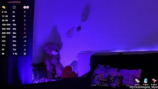 Angela Myst online show from 10/12/25, 12:15