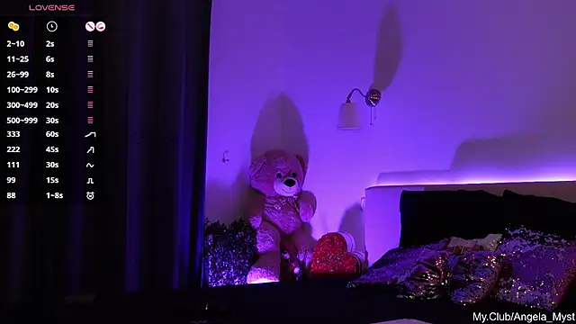 Angela Myst online show from 11/15/25, 08:55