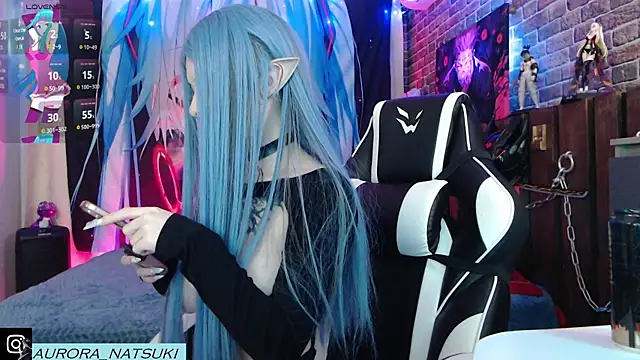 Aurora Natsuki online show from 01/19/25, 07:47