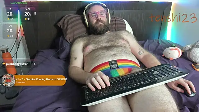 tenshi23strip online show from 12/21/24, 06:52