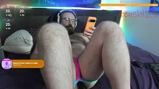 tenshi23strip online show from 03/01/25, 08:45