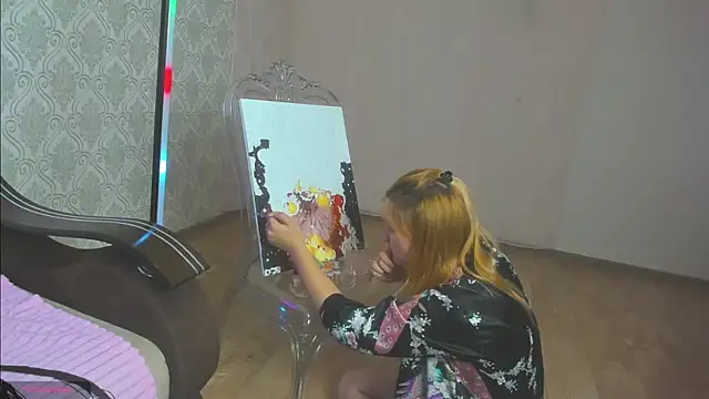 Miss Elsa  online show from 03/13/25, 08:15