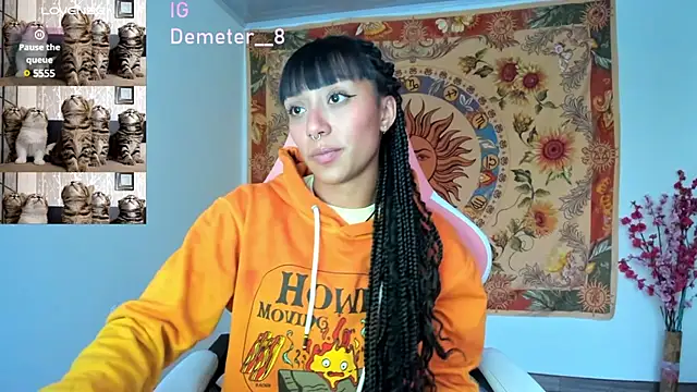 Snapshot of Demeter__ chatting on 02/13/25, 11:04 Demeter online show from 02/13/25, 11:04