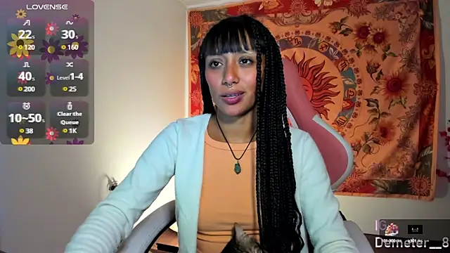 Snapshot of Demeter__ chatting on 02/25/25, 02:36 Demeter online show from 02/25/25, 02:36