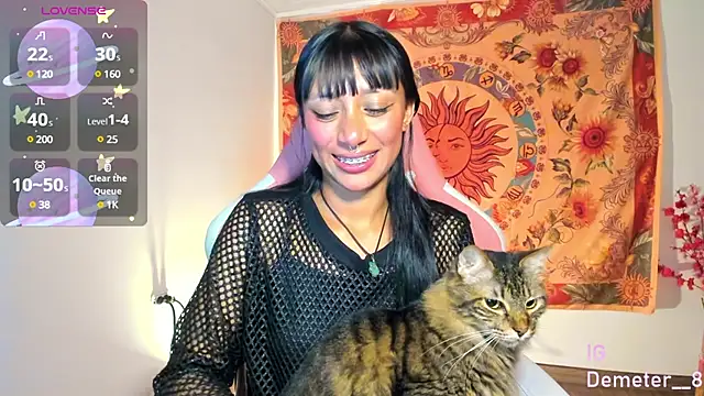 Snapshot of Demeter__ chatting on 02/28/25, 01:47 Demeter online show from 02/28/25, 01:47