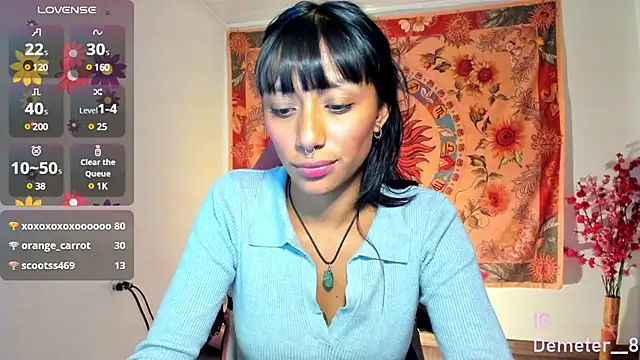 Snapshot of Demeter__ chatting on 03/03/25, 01:42 Demeter online show from 03/03/25, 01:42