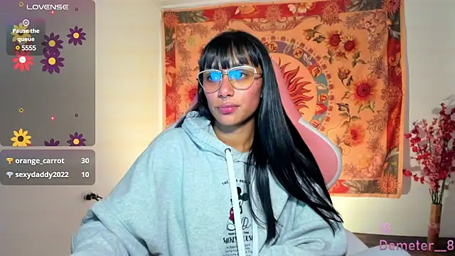 Snapshot of Demeter__ chatting on 03/10/25, 12:29 Demeter online show from 03/10/25, 12:29