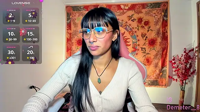 Snapshot of Demeter__ chatting on 03/19/25, 12:26 Demeter online show from 03/19/25, 12:26