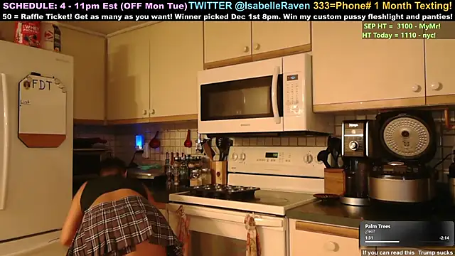 IsabelleRaven online show from 09/19/25, 12:02