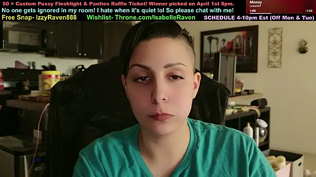 Snapshot of IsabelleRaven chatting on 03/19/26, 09:41 IsabelleRaven online show from 03/19/26, 09:41