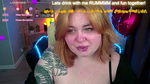 ZaraReignn online show from 02/14/25, 03:22