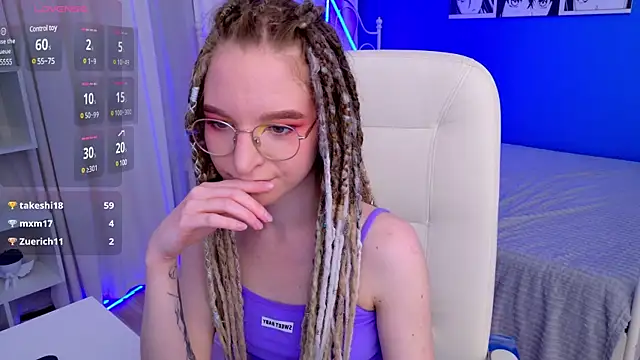 VioletShine online show from 01/30/25, 05:06