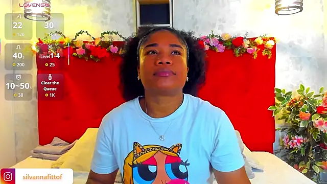 Snapshot of SilvannaFit chatting on 03/09/26, 11:47 SilvannaFit online show from 03/09/26, 11:47