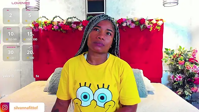 Snapshot of SilvannaFit chatting on 06/22/26, 11:40 SilvannaFit online show from 06/22/26, 11:40