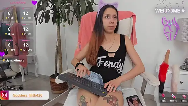 Goddess  Lilith online show from 12/15/24, 04:18