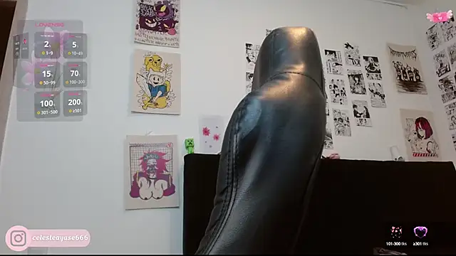 Snapshot of CelesteAyase chatting on 10/01/25, 01:33 CelesteAyase online show from 10/01/25, 01:33