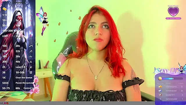 Naomy veracruz  online show from 03/17/25, 07:58