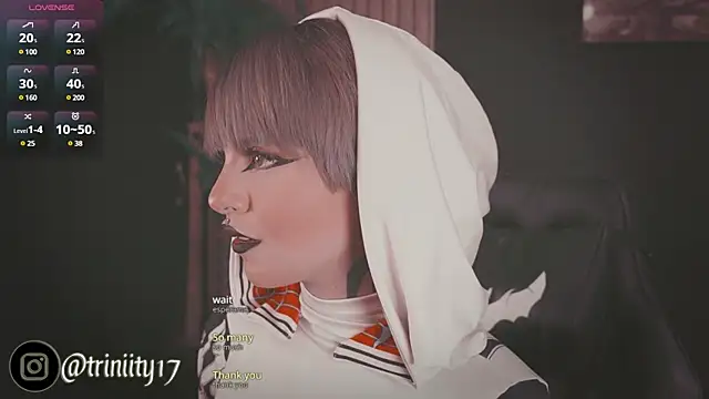 Snapshot of Trinity___s chatting on 02/20/25, 05:29 Trinity s online show from 02/20/25, 05:29