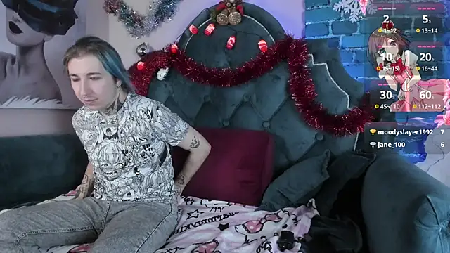 Snapshot of Milten-Trish chatting on 12/21/24, 12:20 Milten-Trish online show from 12/21/24, 12:20