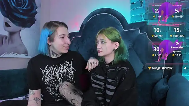 Snapshot of Milten-Trish chatting on 01/29/25, 01:16 Milten-Trish online show from 01/29/25, 01:16