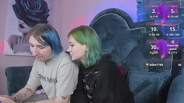 Snapshot of Milten-Trish chatting on 01/31/25, 01:01 Milten-Trish online show from 01/31/25, 01:01