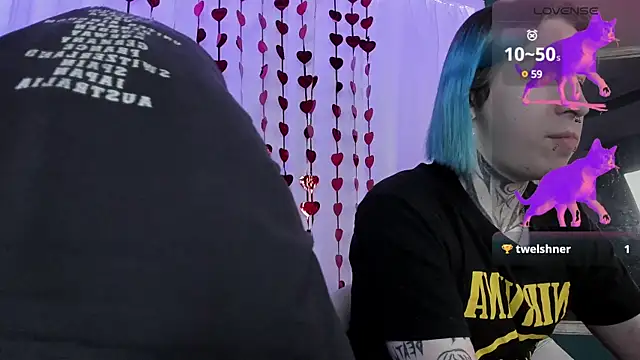 Snapshot of Milten-Trish chatting on 02/15/25, 08:22 Milten-Trish online show from 02/15/25, 08:22