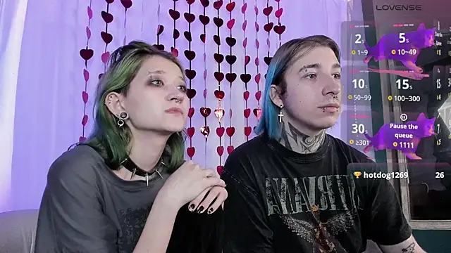 Snapshot of Milten-Trish chatting on 02/22/25, 08:20 Milten-Trish online show from 02/22/25, 08:20