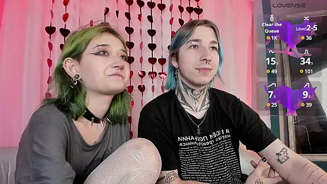 Snapshot of Milten-Trish chatting on 02/23/25, 07:28 Milten-Trish online show from 02/23/25, 07:28