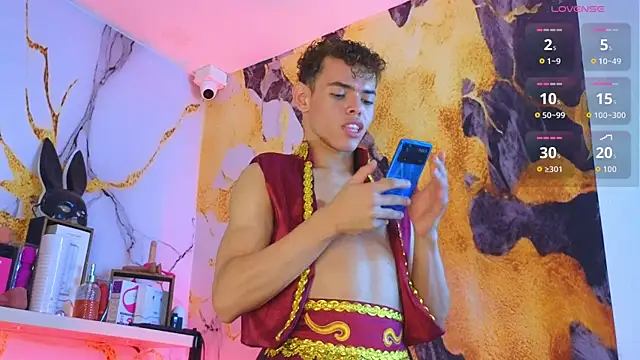 Nijinsky LatinBoy online show from 12/14/25, 01:55