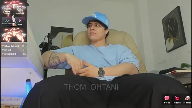Snapshot of Thom_Ohtani chatting on 07/06/26, 08:33 Thom Ohtani online show from 07/06/26, 08:33