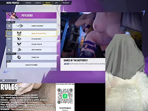 Snapshot of lovemirgaming chatting on 03/21/25, 11:12 lovemirgaming online show from 03/21/25, 11:12