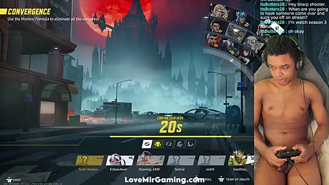 Snapshot of lovemirgaming chatting on 09/29/25, 07:40 lovemirgaming online show from 09/29/25, 07:40