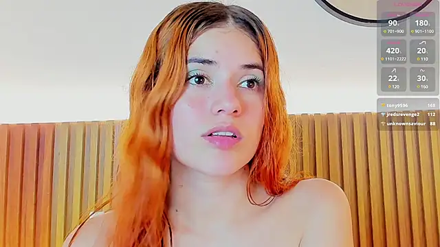 alliss ginger  online show from 02/09/25, 09:05