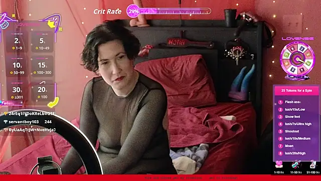 Snapshot of MistressVeritasX chatting on 09/13/25, 07:46 MistressVeritasX online show from 09/13/25, 07:46