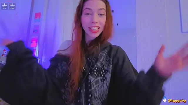 Snapshot of HappyVivy chatting on 09/23/25, 08:56 HappyVivy online show from 09/23/25, 08:56