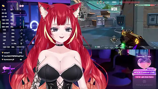 Snapshot of LewdKira_VT chatting on 03/03/25, 10:06 LewdKira VT online show from 03/03/25, 10:06