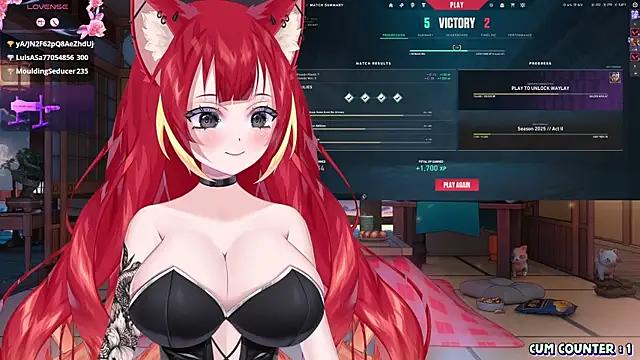 Snapshot of LewdKira_VT chatting on 03/13/25, 11:41 LewdKira VT online show from 03/13/25, 11:41