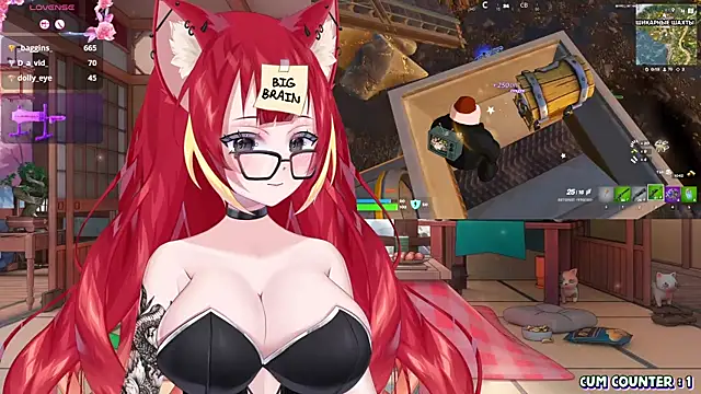 Snapshot of LewdKira_VT chatting on 03/17/25, 10:49 LewdKira VT online show from 03/17/25, 10:49