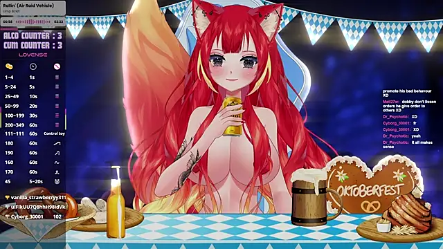 Snapshot of LewdKira_VT chatting on 10/03/25, 02:14 LewdKira VT online show from 10/03/25, 02:14