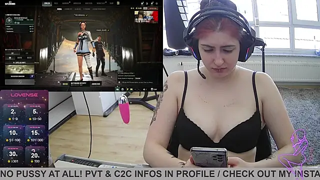 Gamergirl-Linela online show from 03/22/25, 10:49