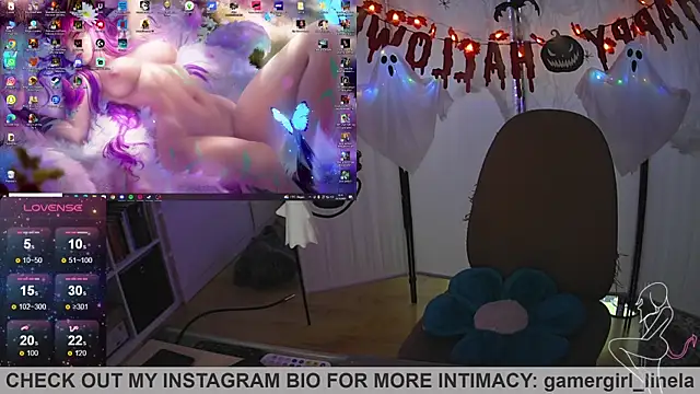 Gamergirl-Linela online show from 10/23/25, 08:35