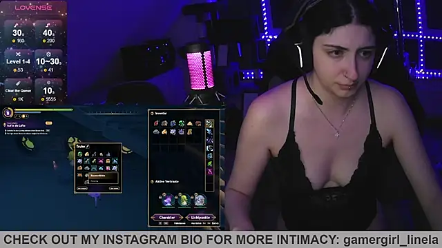 Snapshot of Gamergirl-Linela chatting on 06/14/26, 02:24 Gamergirl-Linela online show from 06/14/26, 02:24