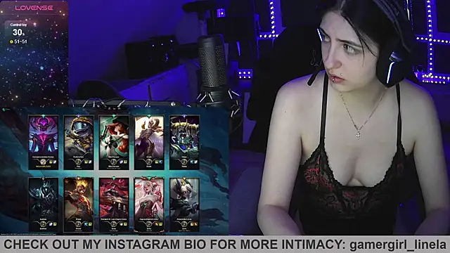 Snapshot of Gamergirl-Linela chatting on 07/11/26, 12:57 Gamergirl-Linela online show from 07/11/26, 12:57