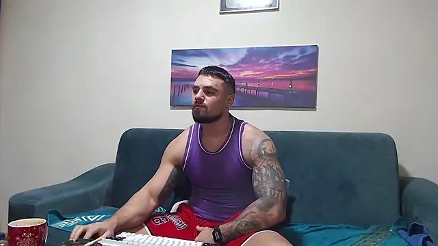 Tiberius hunk online show from 01/10/26, 05:42