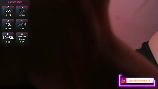 Snapshot of MaddisonCollins chatting on 03/08/26, 11:36 MaddisonCollins online show from 03/08/26, 11:36