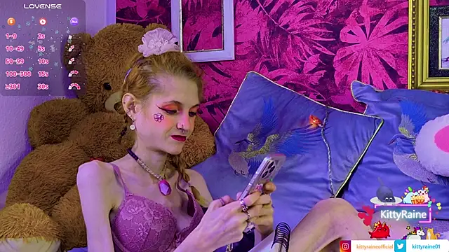 Snapshot of KittyRaine chatting on 07/14/26, 12:55 KittyRaine online show from 07/14/26, 12:55