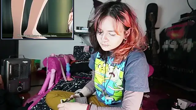 Snapshot of Devil_And_Princess chatting on 10/10/25, 03:49 Devil And Princess online show from 10/10/25, 03:49