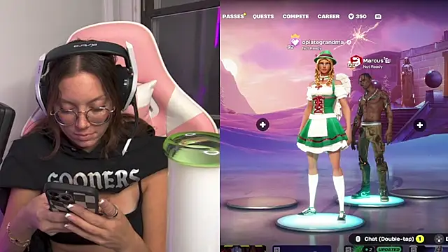 Snapshot of SpaceCowWhore chatting on 10/10/25, 04:33 SpaceCowWhore online show from 10/10/25, 04:33